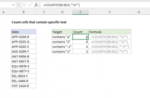 Running Count Of Occurrence In List Excel Formula Exceljet